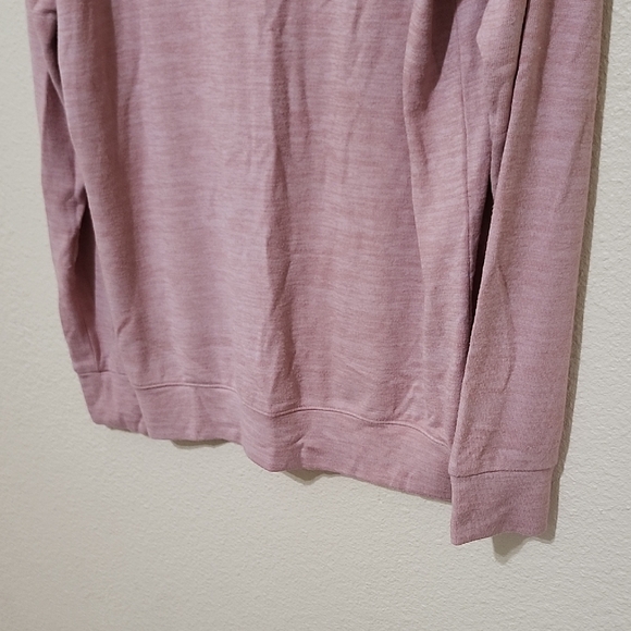 Buffalo David Bitton Pink Long Sleeve Crew Neck Sweatshirt - Picture 8 of 8